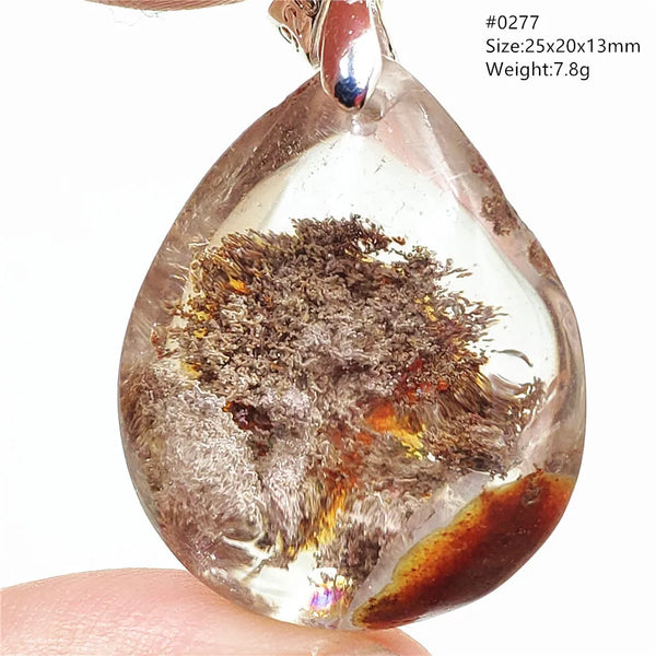 Green Phantom Quartz Pendant-ToShay.org