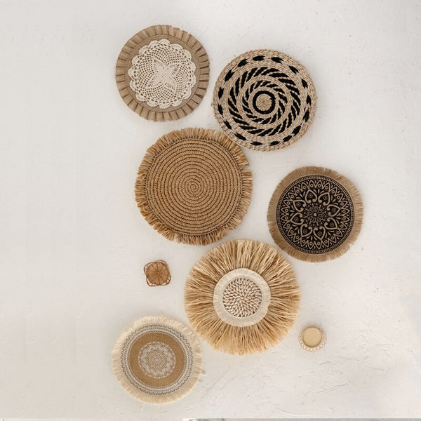 Straw Woven Wall Decorations-ToShay.org