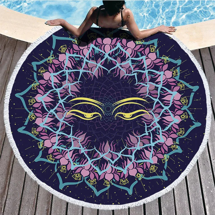 Sun Moon Beach Mat-ToShay.org
