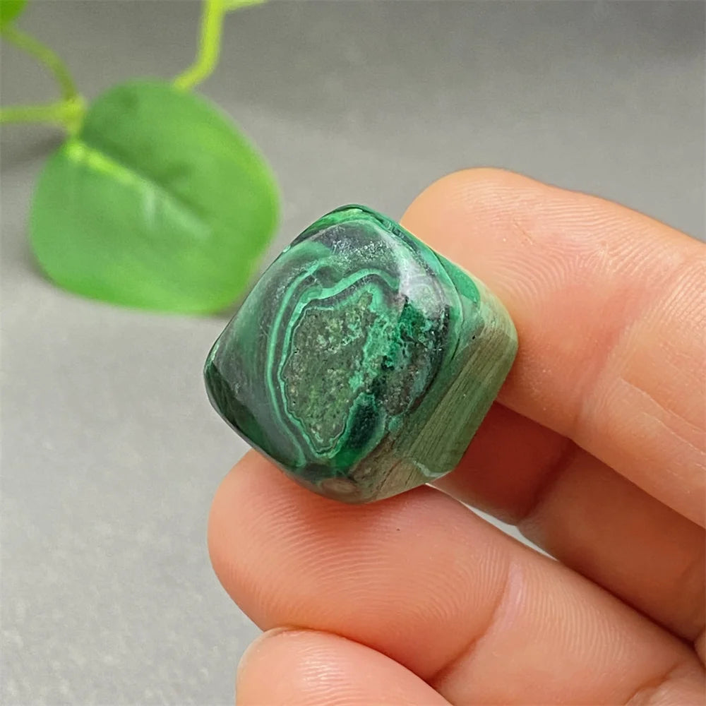 Green Malachite Tumbled Stone-ToShay.org