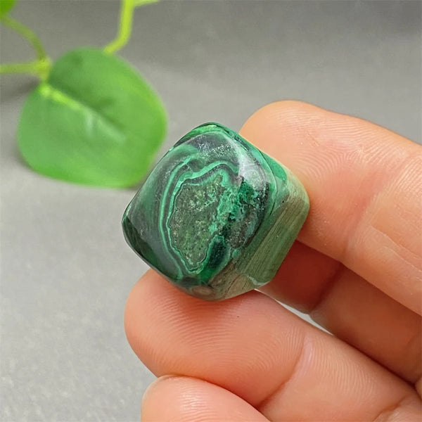 Green Malachite Tumbled Stone-ToShay.org