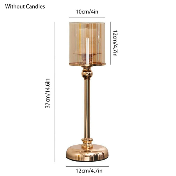 Glass Candle Holders-ToShay.org