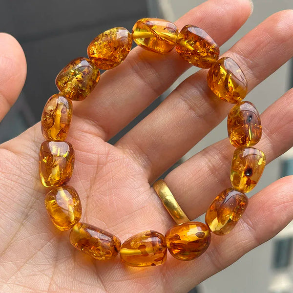 Yellow Amber Bracelet-ToShay.org