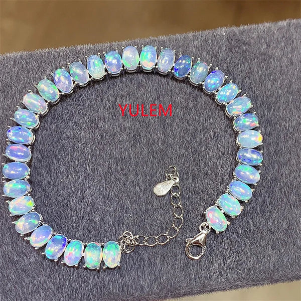 White Opal Bracelet-ToShay.org