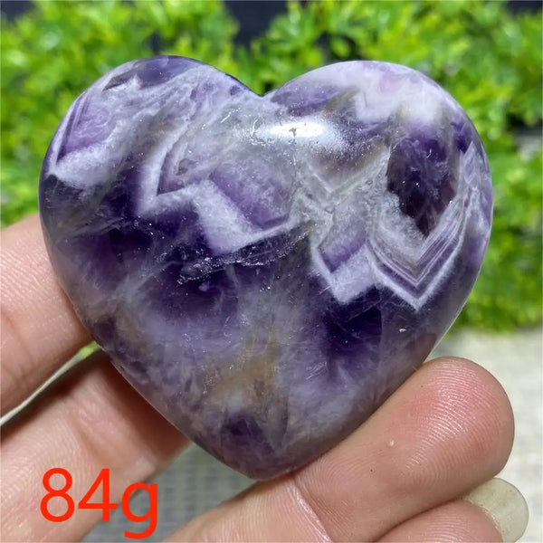 Purple Dream Amethyst Heart-ToShay.org