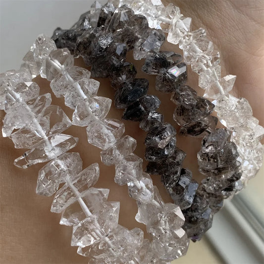 Clear Herkimer Diamond Bracelets-ToShay.org