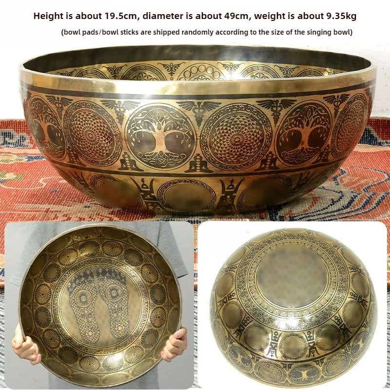 Tibetan Foot Singing Bowl-ToShay.org