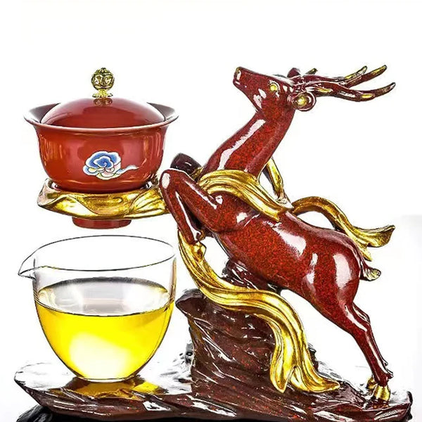 Deer Ceramic Teapot-ToShay.org
