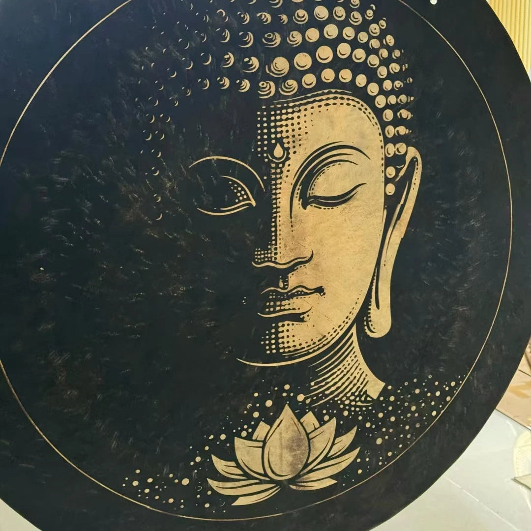Bronze Buddha Wind Gong-ToShay.org