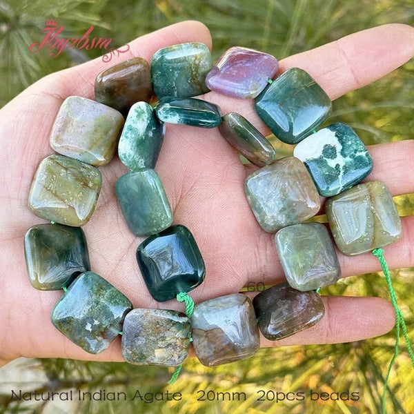 Mixed Crystal Square Beads-ToShay.org