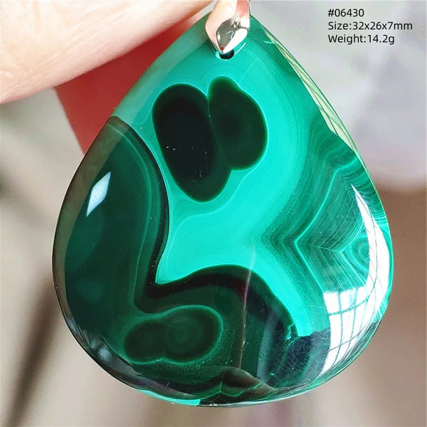 Green Malachite Pendant-ToShay.org