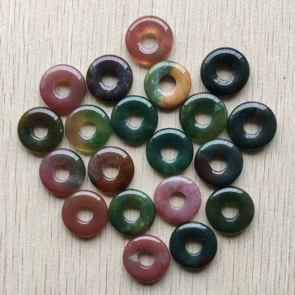 Mixed Crystal Donut Beads-ToShay.org