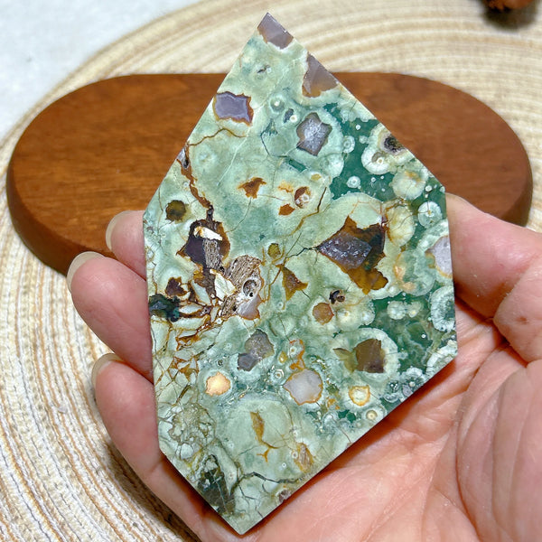 Green Rainforest Jasper-ToShay.org