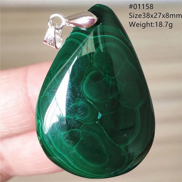 Green Malachite Pendant-ToShay.org