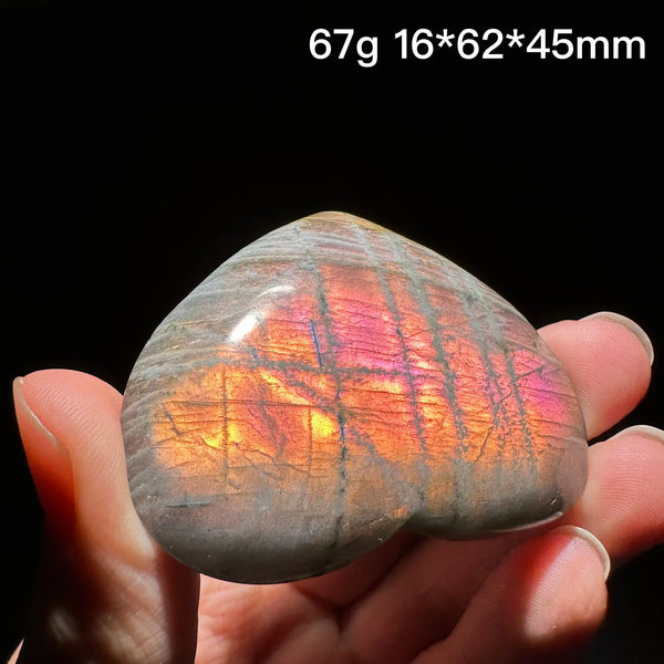 Rainbow Labradorite Heart-ToShay.org