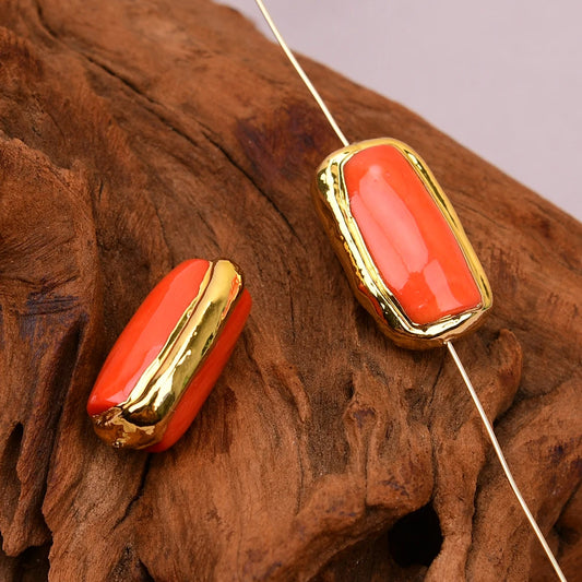 Orange Coral Beads-ToShay.org