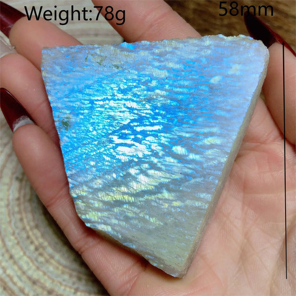Blue Moonstone Slab Slice-ToShay.org