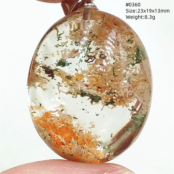 Green Phantom Quartz Pendant-ToShay.org
