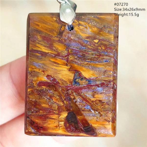 Blue Pietersite Pendant-ToShay.org