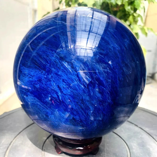 Blue Melting Quartz Ball-ToShay.org