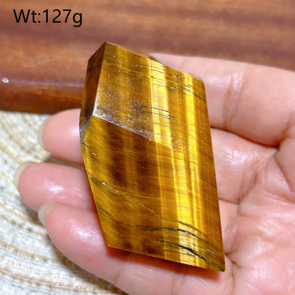Blue Yellow Tiger Eye Stone-ToShay.org