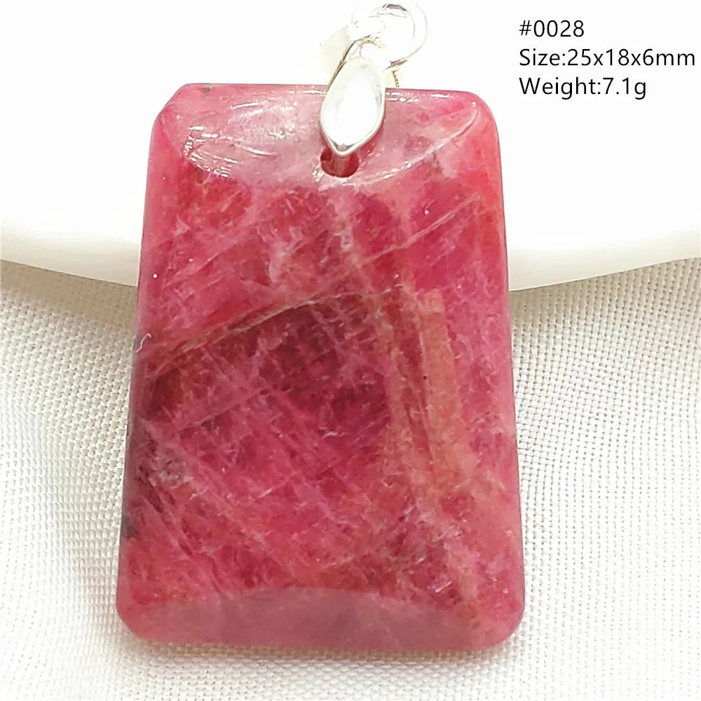 Red Rose Rhodonite Pendant-ToShay.org
