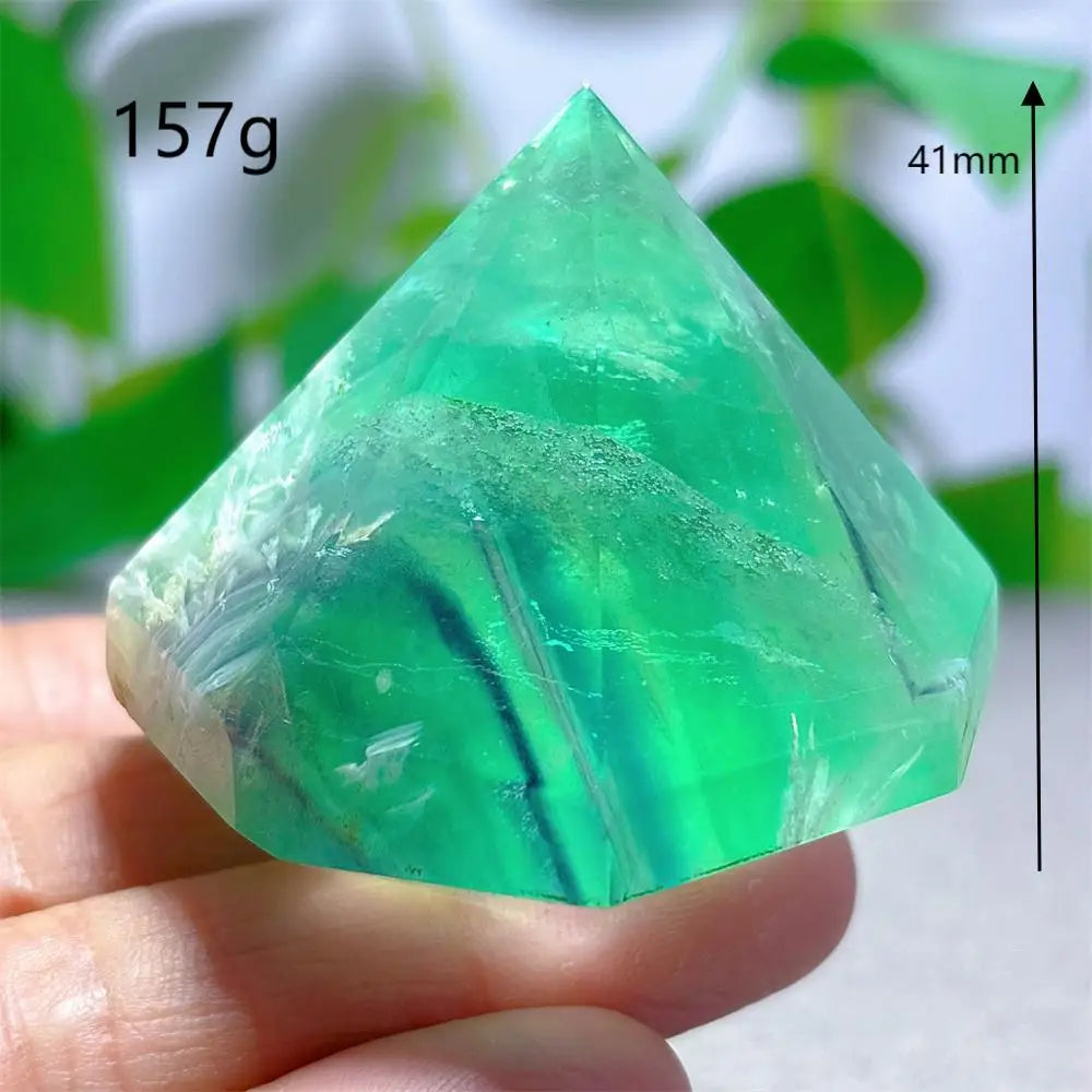 Rainbow Fluorite Diamond-ToShay.org