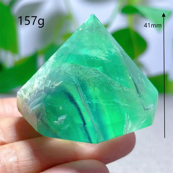 Rainbow Fluorite Diamond-ToShay.org