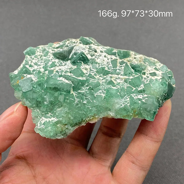 Green Fluorite Crystal-ToShay.org
