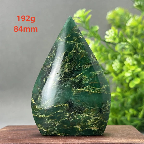 Green Emerald Agate Torch-ToShay.org