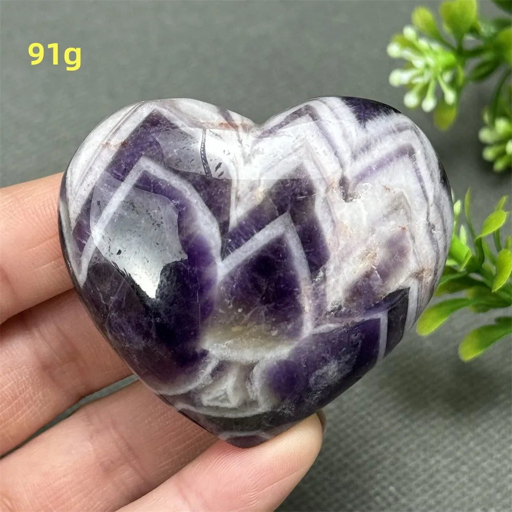 Purple Dream Amethyst Hearts-ToShay.org