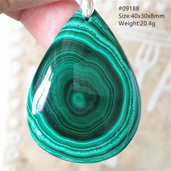Green Malachite Pendant-ToShay.org