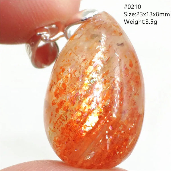 Orange Sunstone Pendant-ToShay.org
