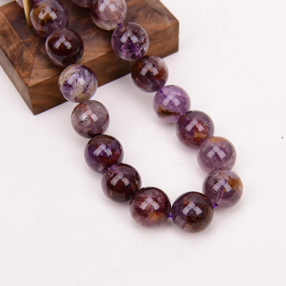 Purple Phantom Ghost Beads-ToShay.org
