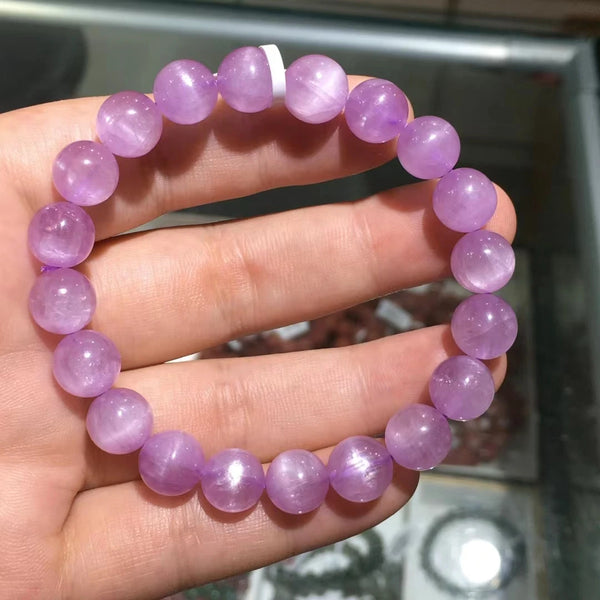 Purple Kunzite Bracelet-ToShay.org