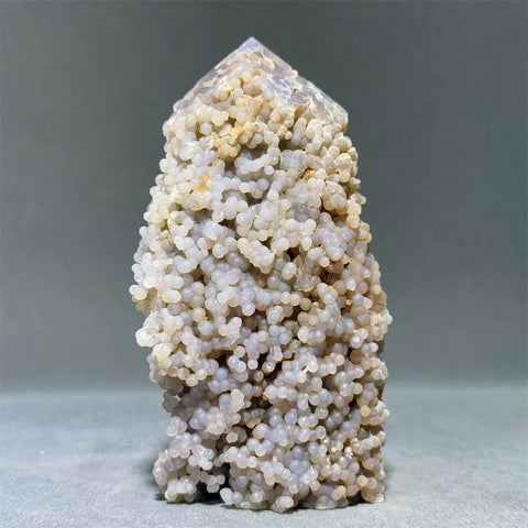 Purple Grape Agate Quartz Tower-ToShay.org