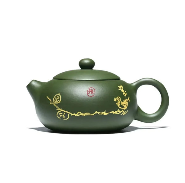 Green Yixing Clay Teapot-ToShay.org