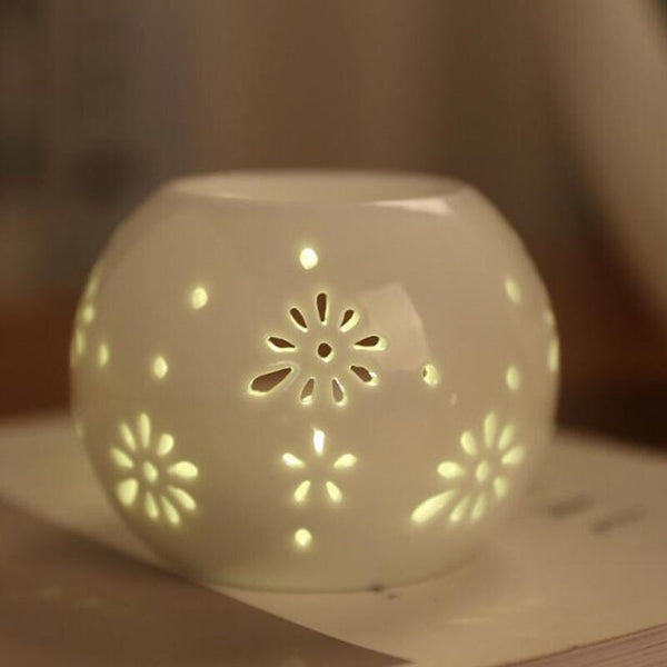 Floral Essential Oil Burner-ToShay.org