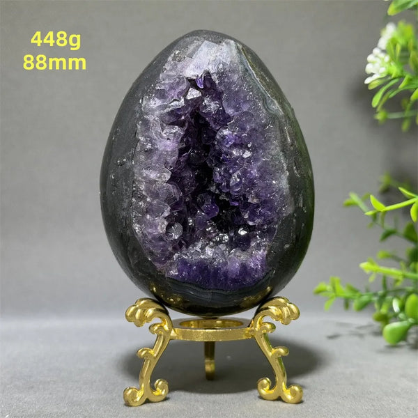 Purple Amethyst Cluster Egg-ToShay.org