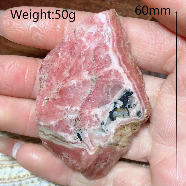 Pink Rhodochrosite Slab-ToShay.org