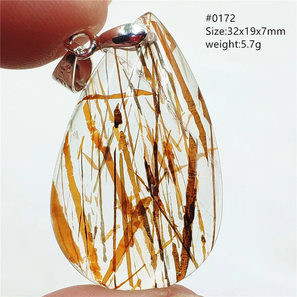 Copper Black Rutilated Quartz-ToShay.org