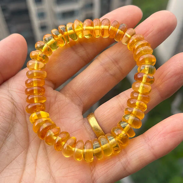 Yellow Amber Bracelet-ToShay.org