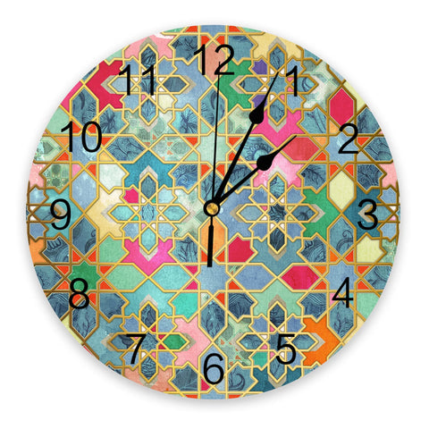 Moroccan Wall Clock-ToShay.org