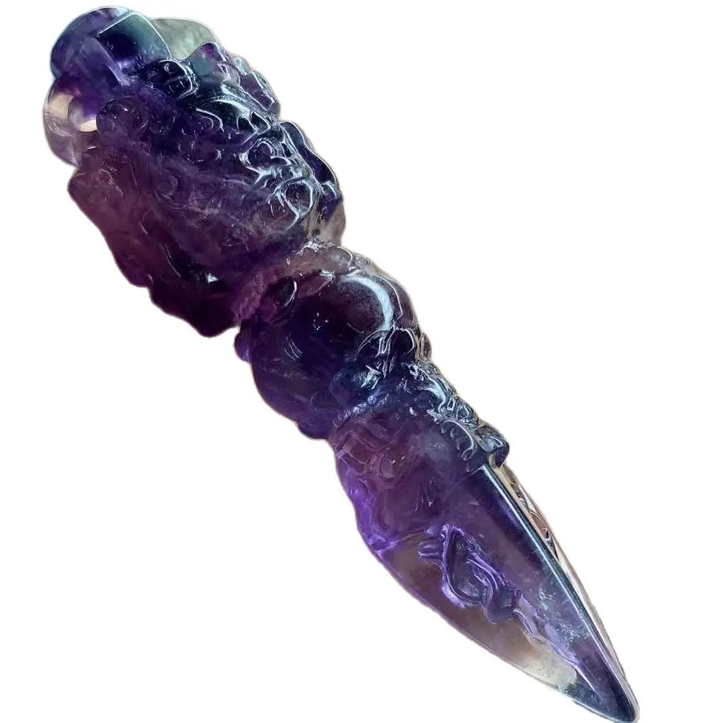 Rainbow Fluorite Sceptre-ToShay.org