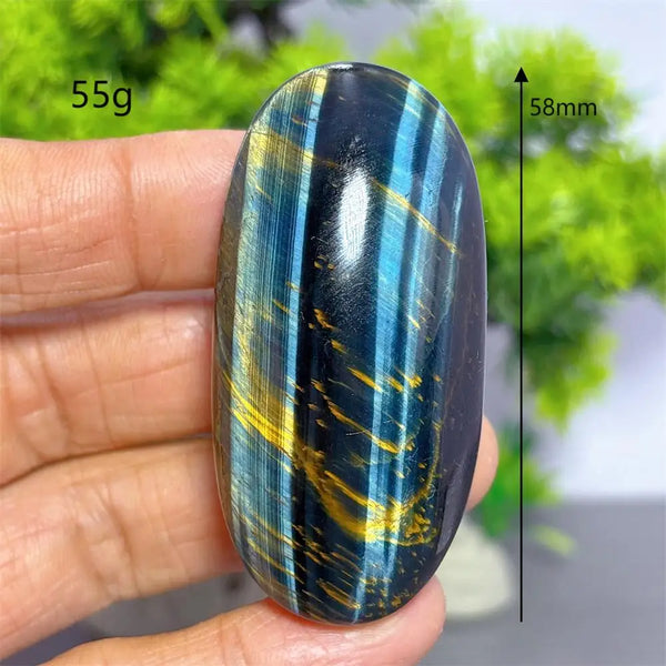 Blue Yellow Tiger Eye Stone-ToShay.org