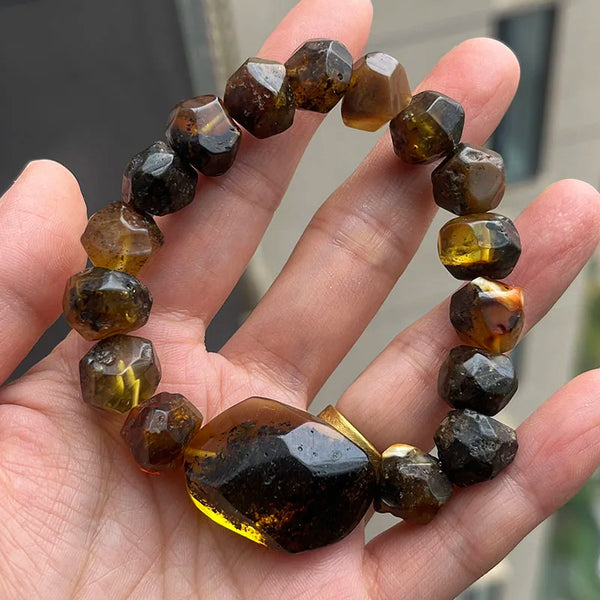 Yellow Amber Bracelets-ToShay.org