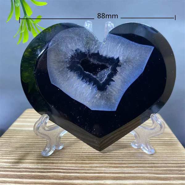 Black Agate Heart-ToShay.org