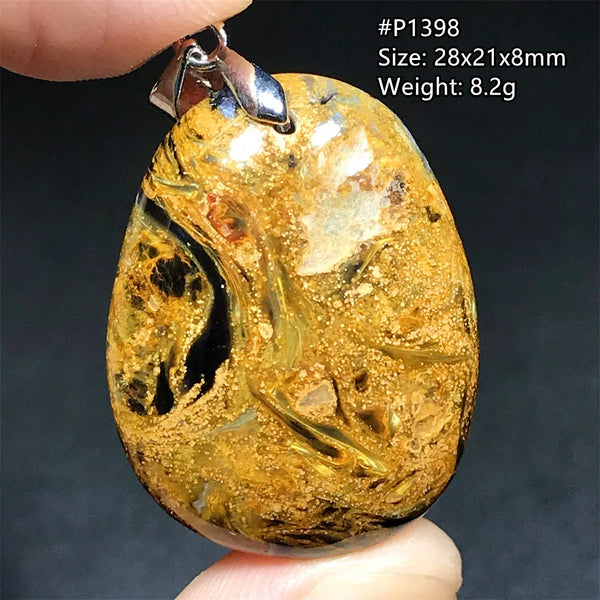 Blue Pietersite Pendant-ToShay.org