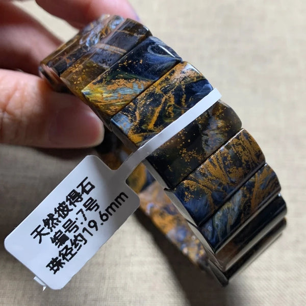 Blue Pietersite Bracelet-ToShay.org