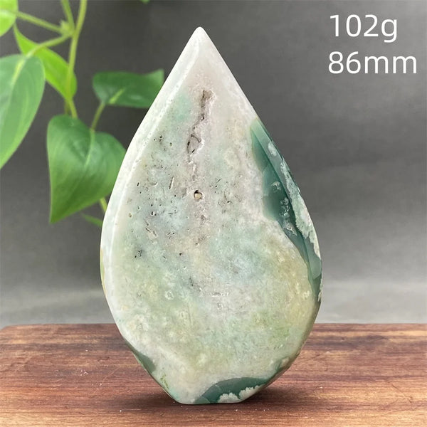 Green Cherry Blossom Agate-ToShay.org